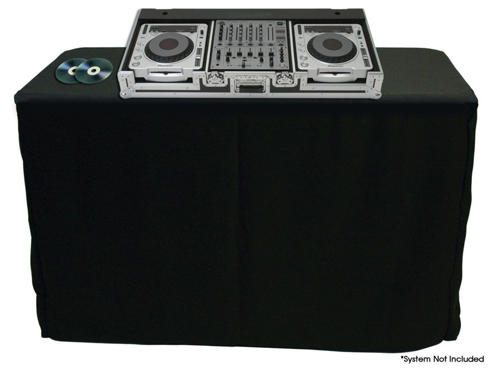 DJ Spandex Table Covers, Scrims, Tripod Covers, DJ Turntable Slipmats